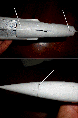 TF-104G in costruzione